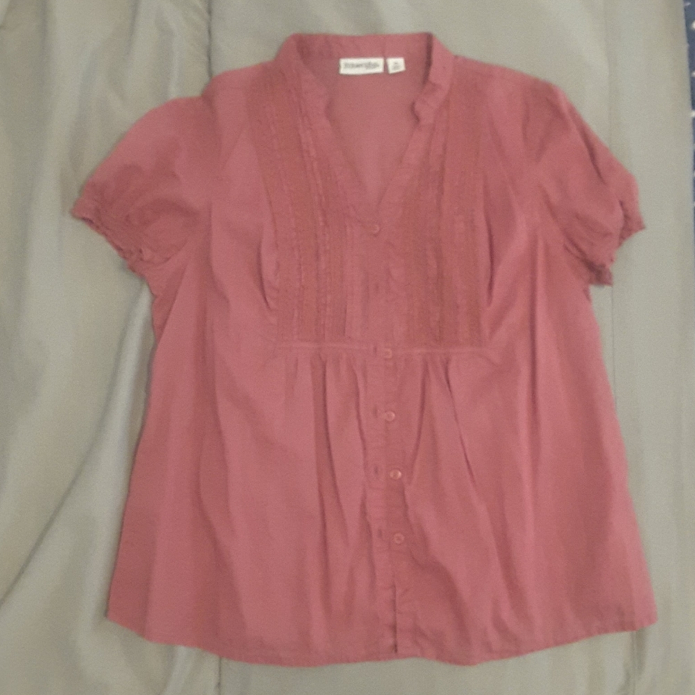 Women's St. John's Bay Xl Pink top